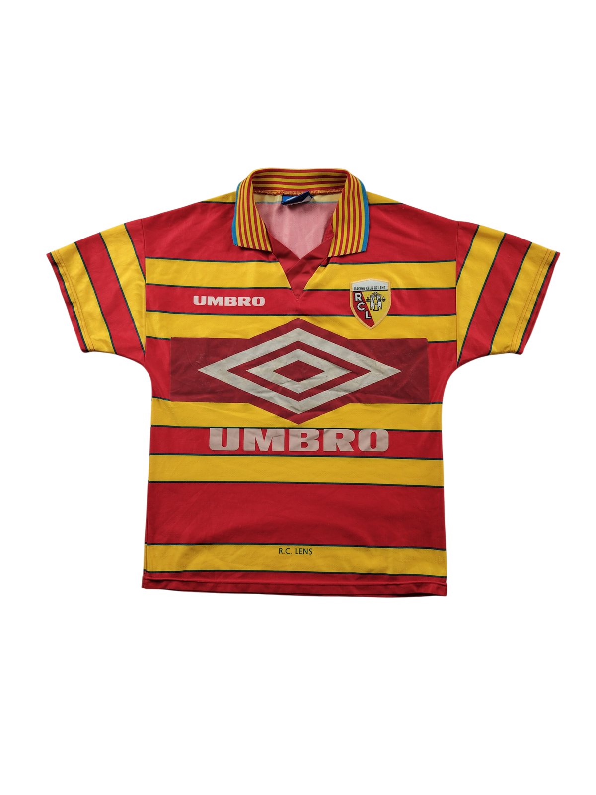 RC Lens 1996-97 Home Shirt (S)