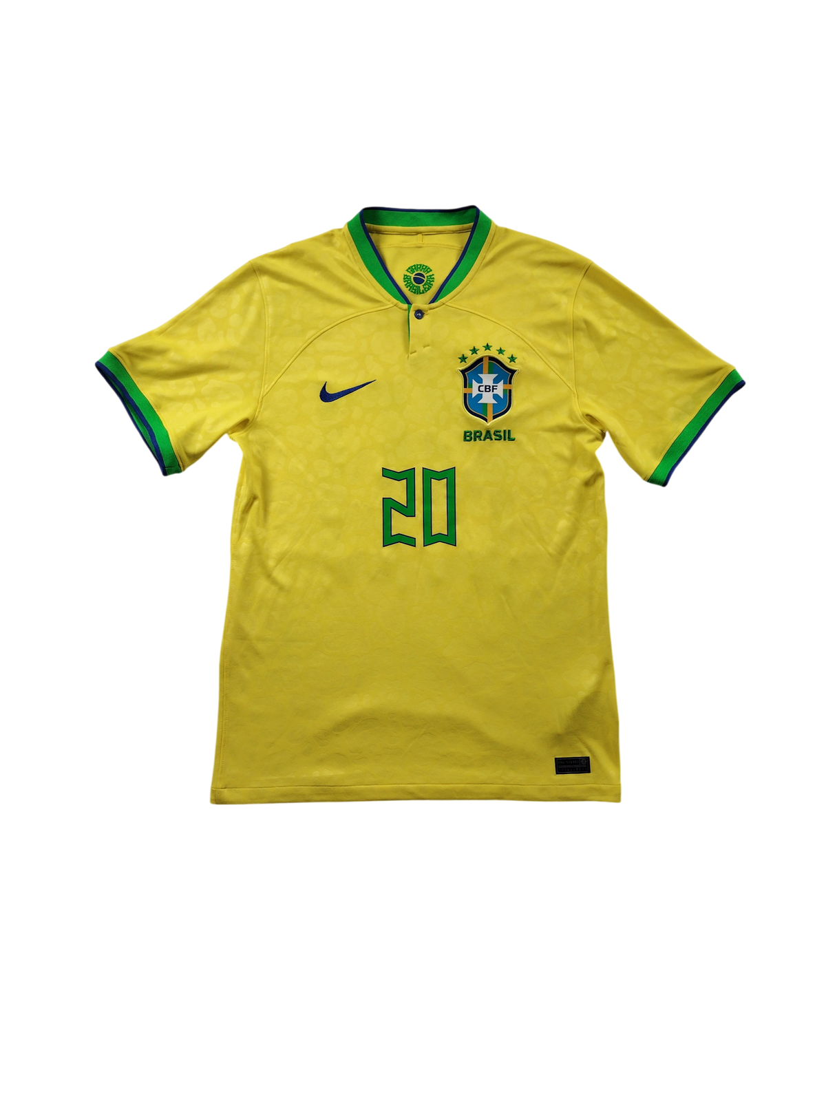 Brazil 2022-23 Home Shirt (Vini Jr) (S)