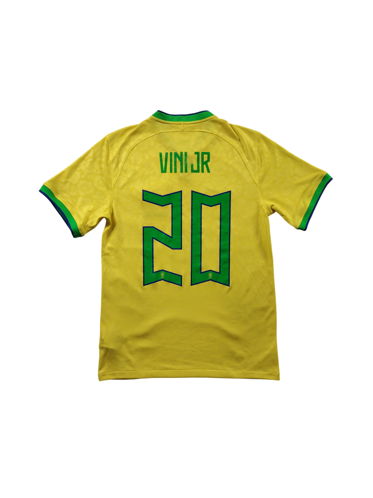Brazil 2022-23 Home Shirt (Vini Jr) (S)